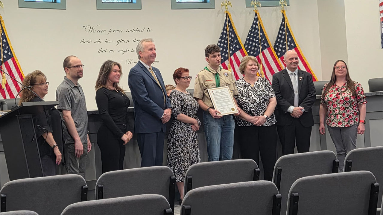 Damien Hans Schumacher Achieves Rank of Eagle Scout Damien Hans Schumacher Achieves Rank of Eagle Scout