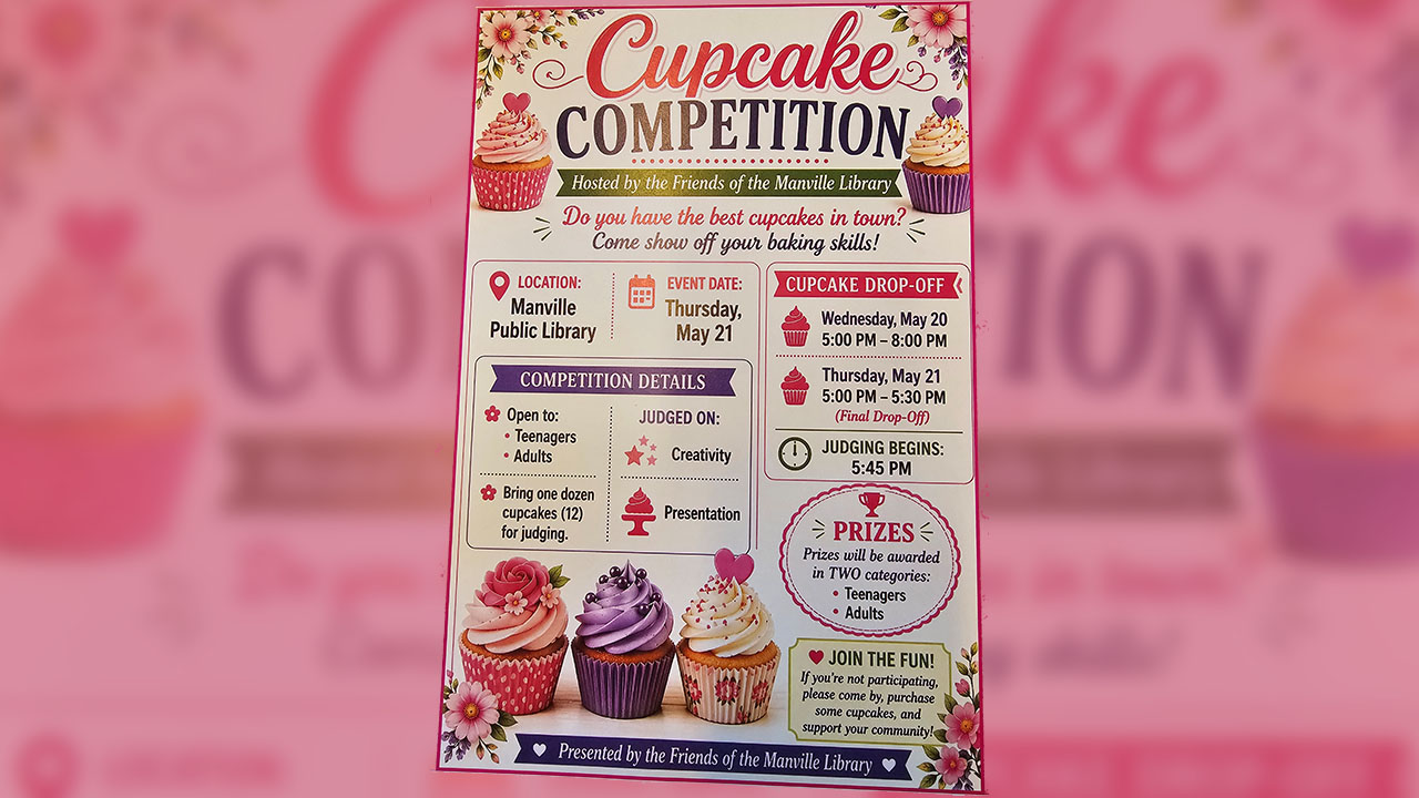 Friends of the Manville Library Host Cupcake Competition
