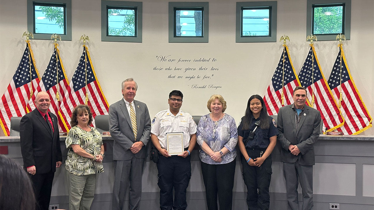 Mayor & Council Recognize National EMS Week