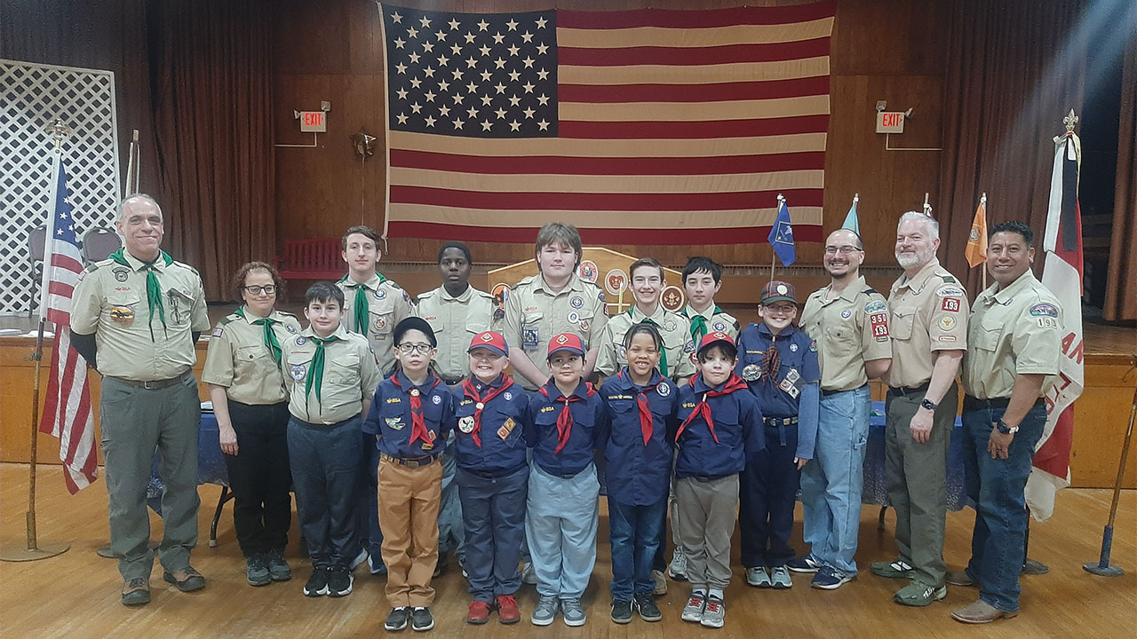 Manville Scouts Celebrate Success