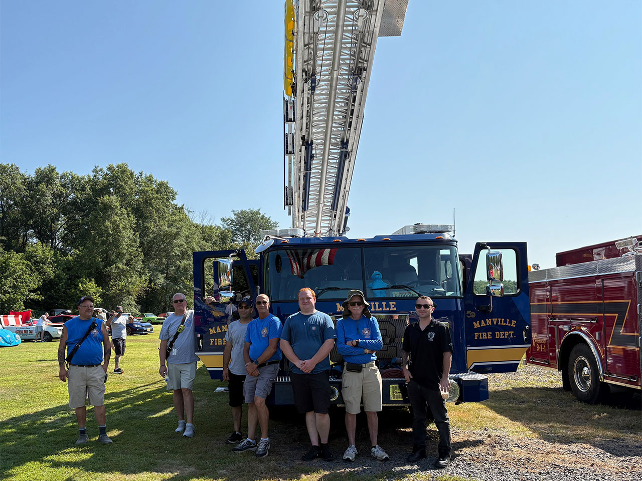 Manville Fire Department Fundraiser Car Show Photos - August 10 2025