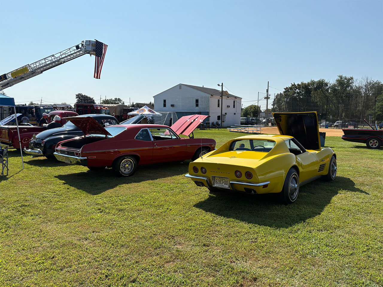 Manville Fire Department Fundraiser Car Show Photos - August 10 2025