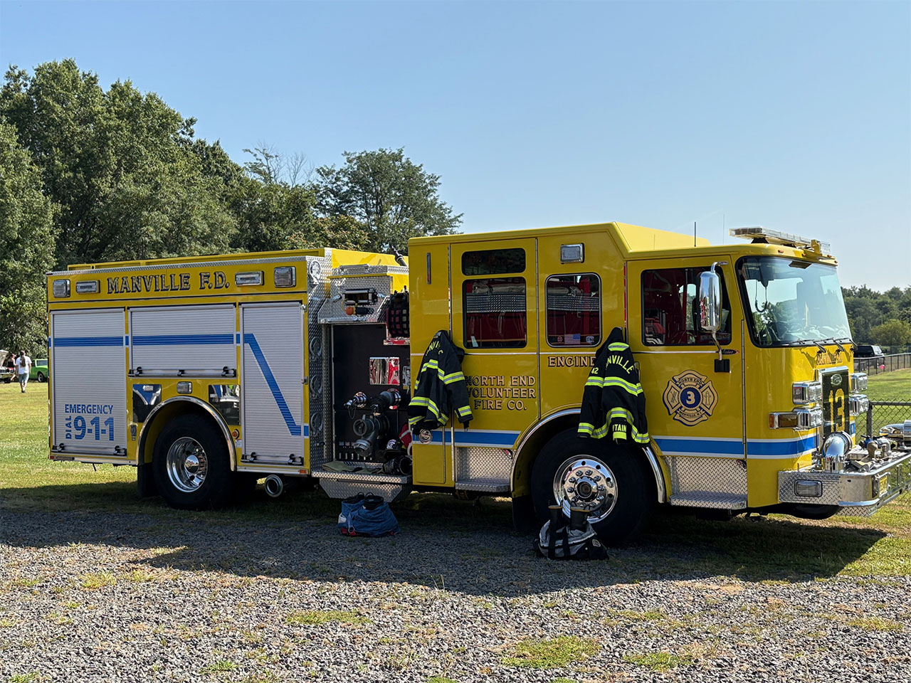 Manville Fire Department Fundraiser Car Show Photos - August 10 2025