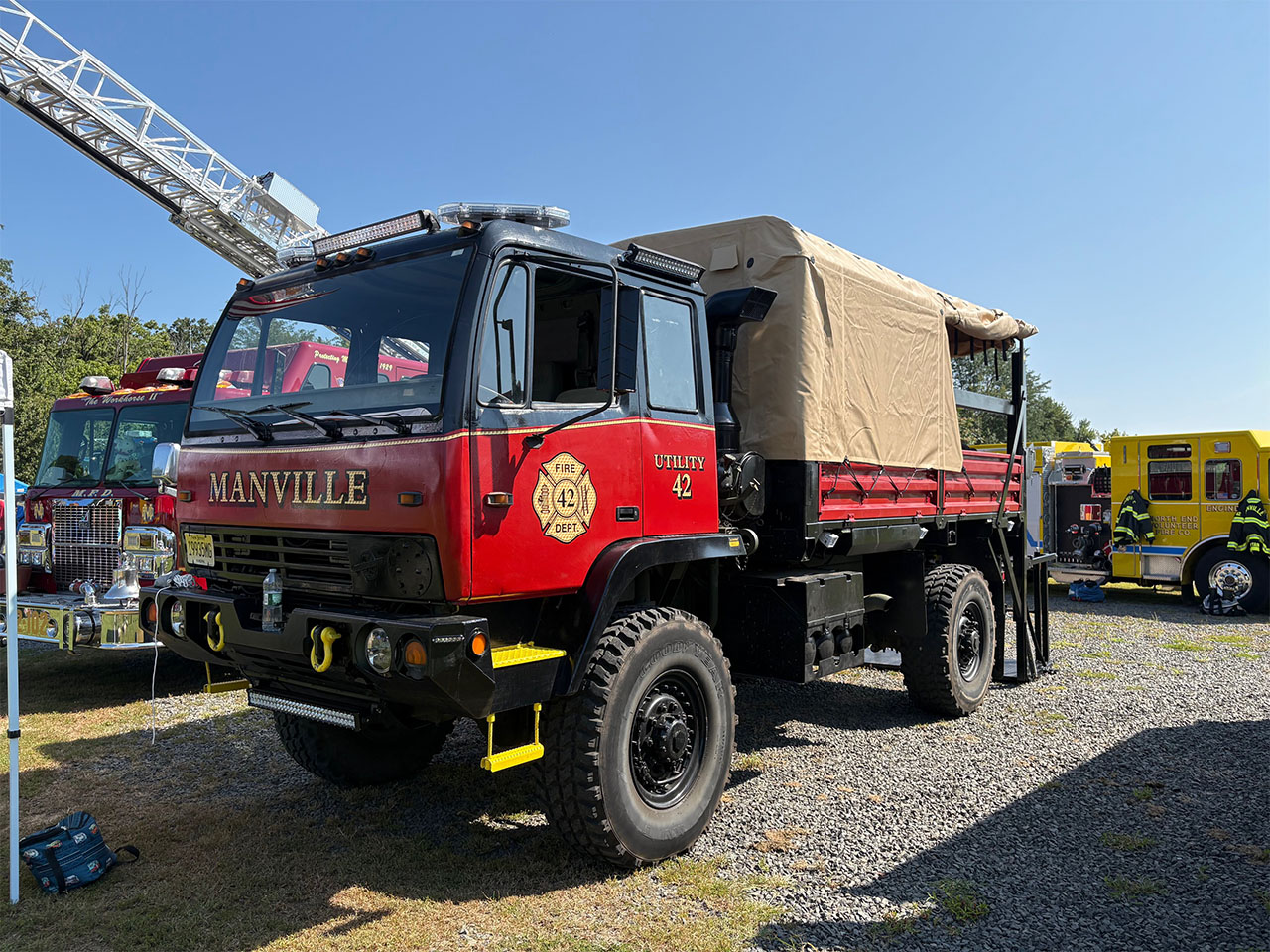Manville Fire Department Fundraiser Car Show Photos - August 10 2025