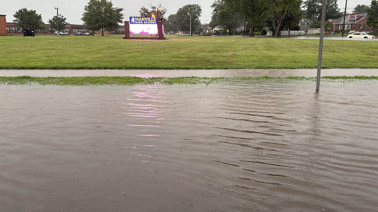 Manville Flash Flooding - July 14 2025