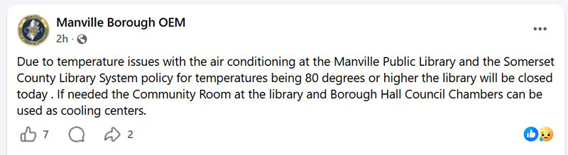 Manville OEM Facebook Post