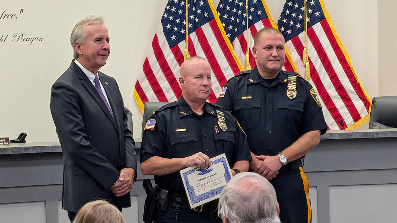 Manville Police Meritorious Service Award Manville Police Meritorious Service Award