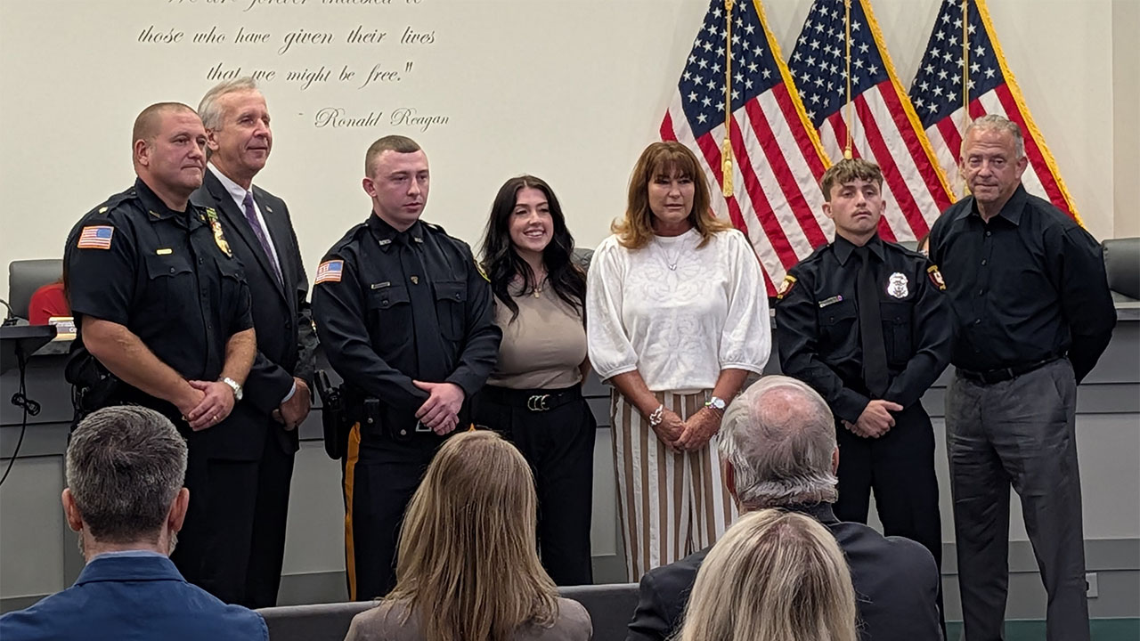 Manville Police New Officer Oath Manville Police New Officer Oath
