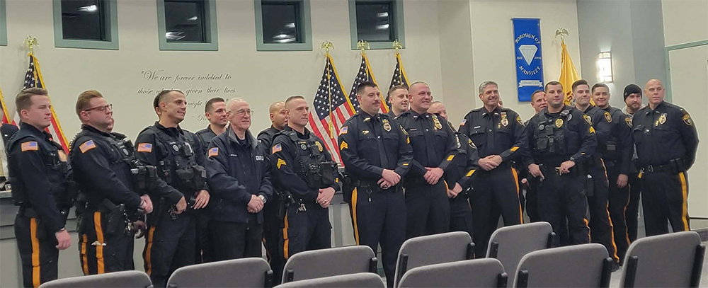 Robert Ancona Promoted to Sergeant