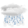 Partly Cloudy with Isolated Wintry Mix